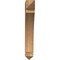 Ekena Millwork Thorton Arts & Crafts Rough Sawn Bracket, Western Red Cedar, 4"W x 20"D x 28"H BKT04X20X28THR03RWR - alternate 2